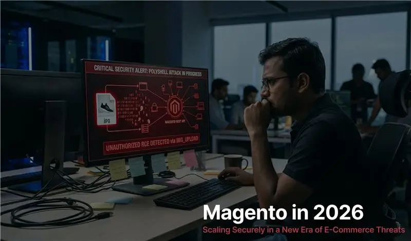 Magento-eCommerce-security-in-2026-highlighting-modern-cyber-threat-risks-and-malware-attacks