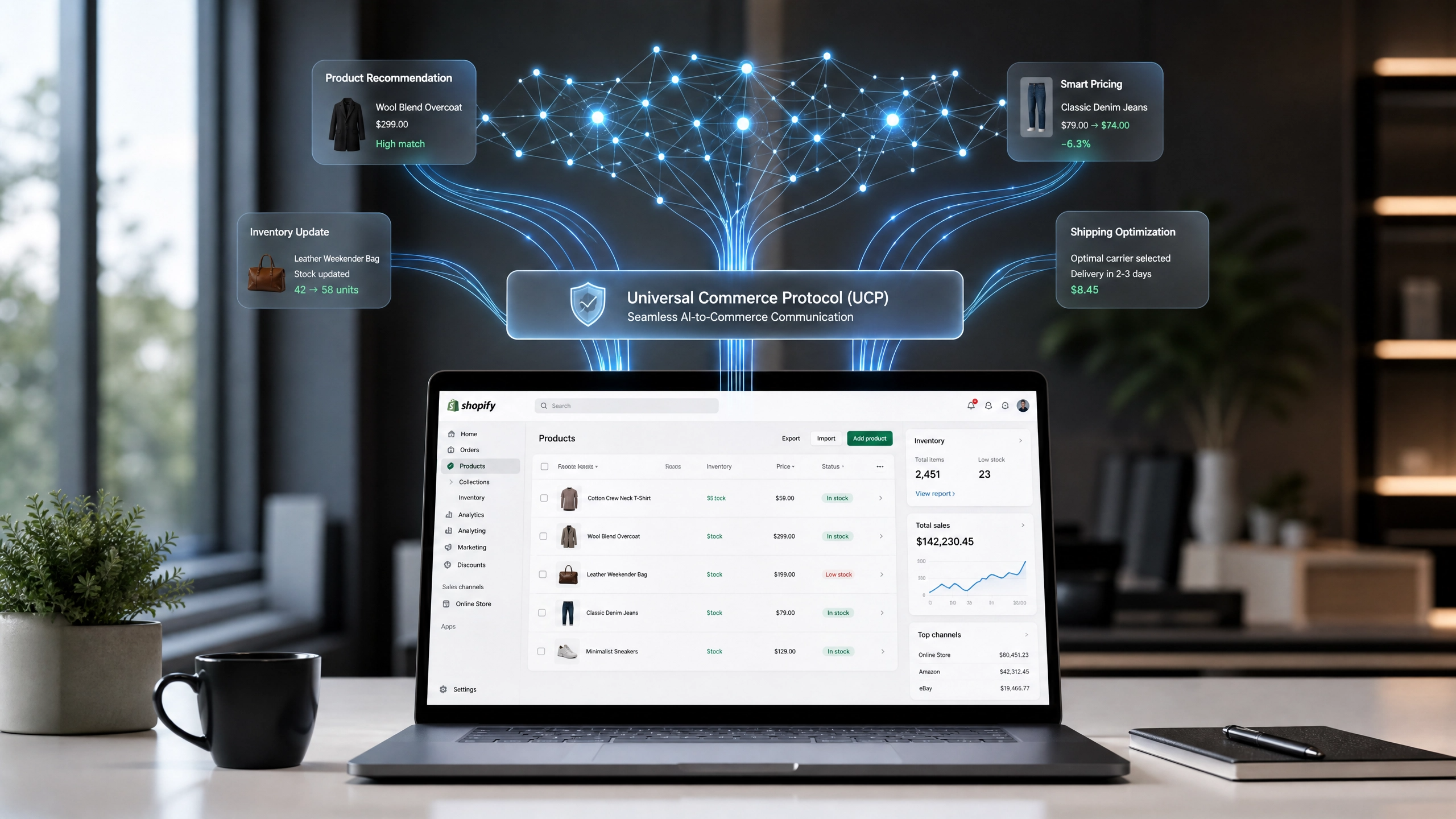 ucp ai network commerce tychons